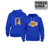 Áo hoodie bóng rổ Los Angeles Lakers