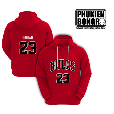  Áo khoác hoodie bóng rổ CHICAGO BULLS 