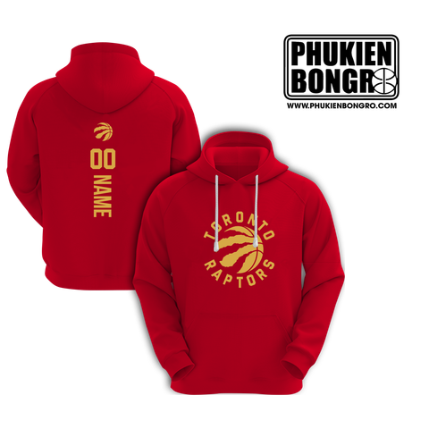  Áo khoác hoodie bóng rổ Toronto Raptors 