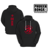 Áo khoác hoodie bóng rổ Toronto Raptors