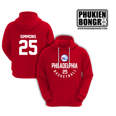  Áo khoác hoodie Bóng Rổ Ben Simmons 