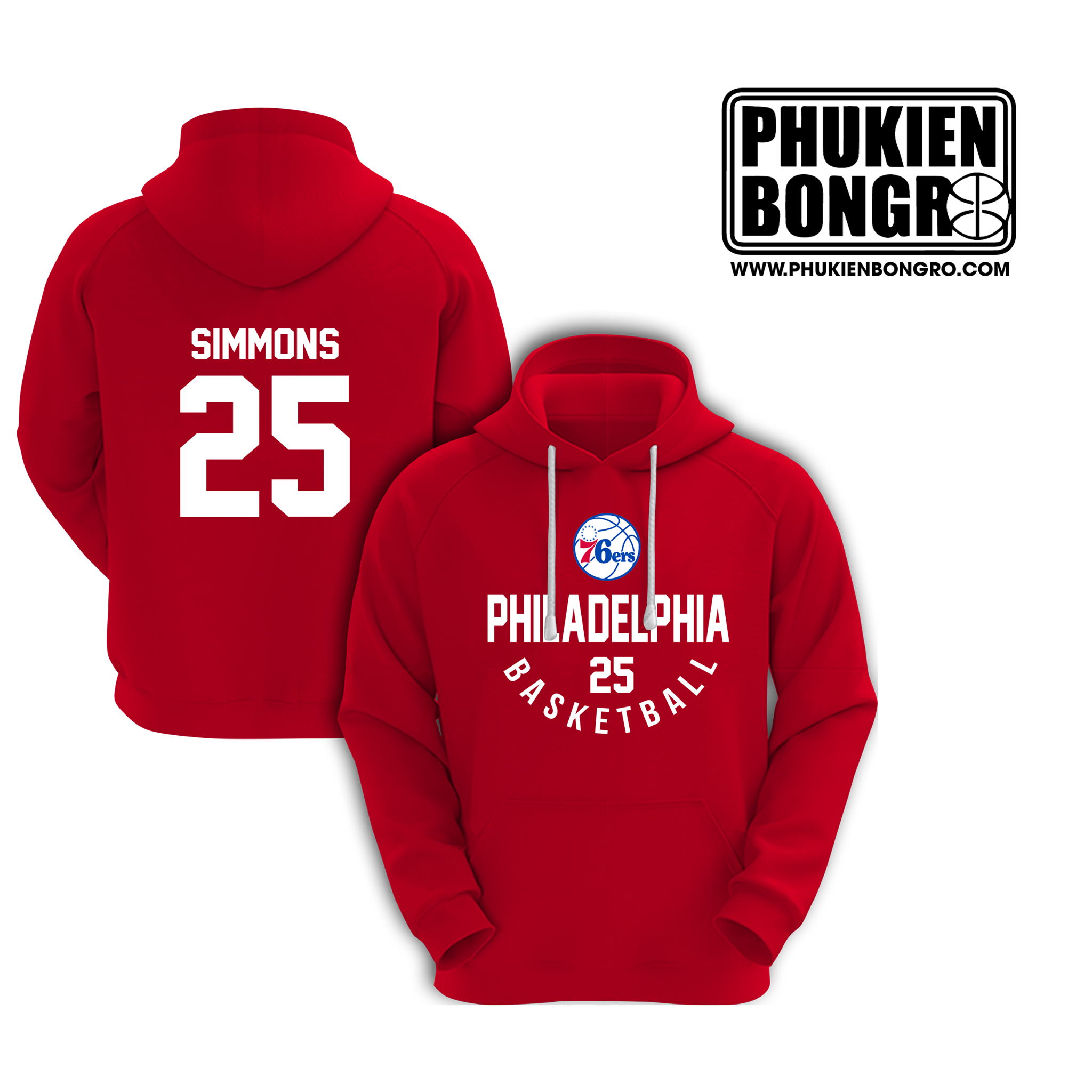 Áo khoác hoodie Bóng Rổ Ben Simmons