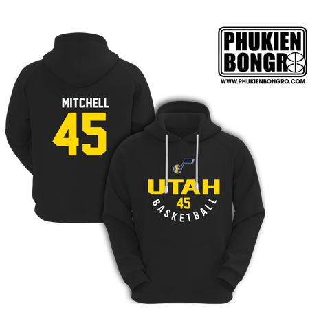 Áo Khoác Hoodie Bóng Rổ UTAH JAZZ 