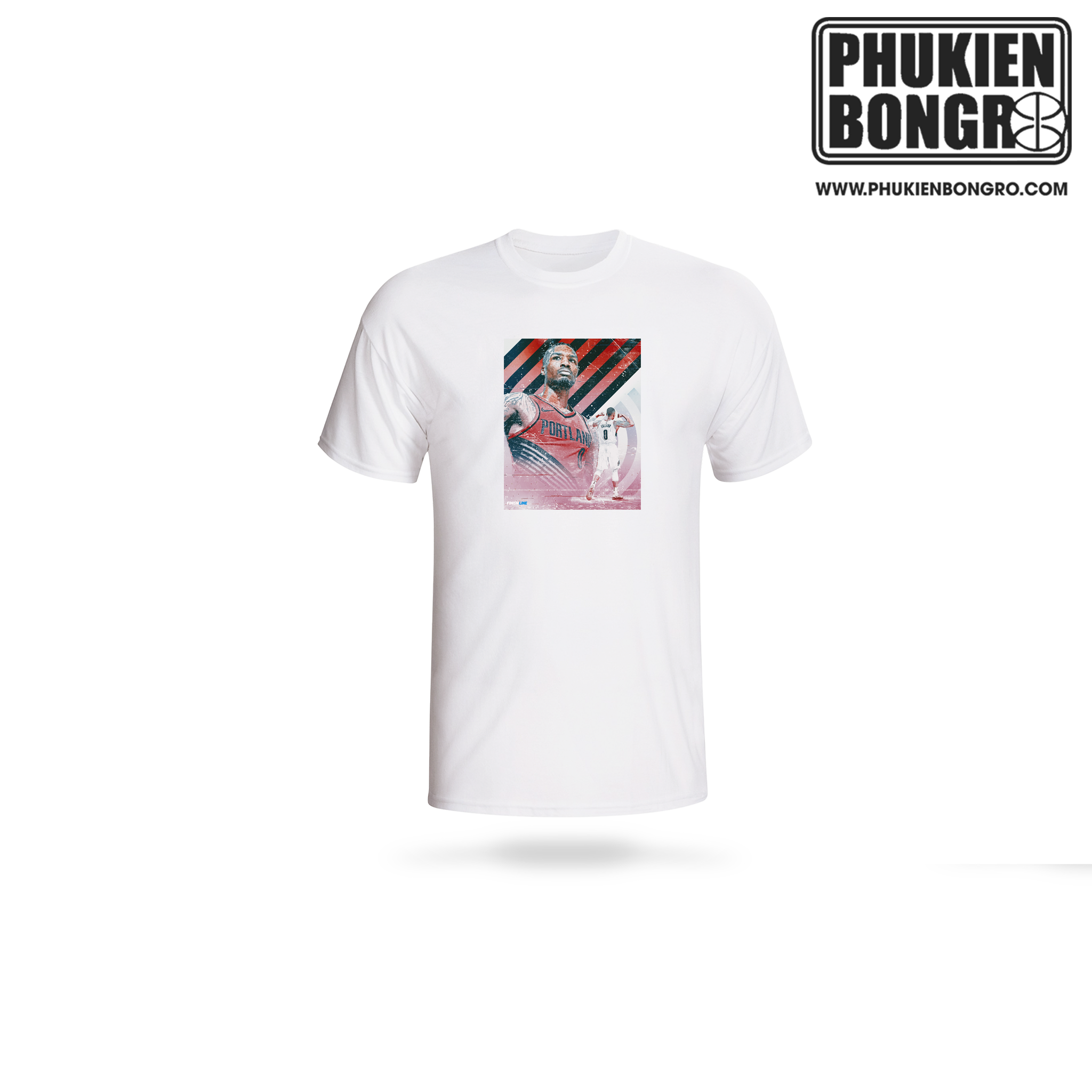 ÁO PHÔNG BÓNG RỔ DAMIAN LILLARD