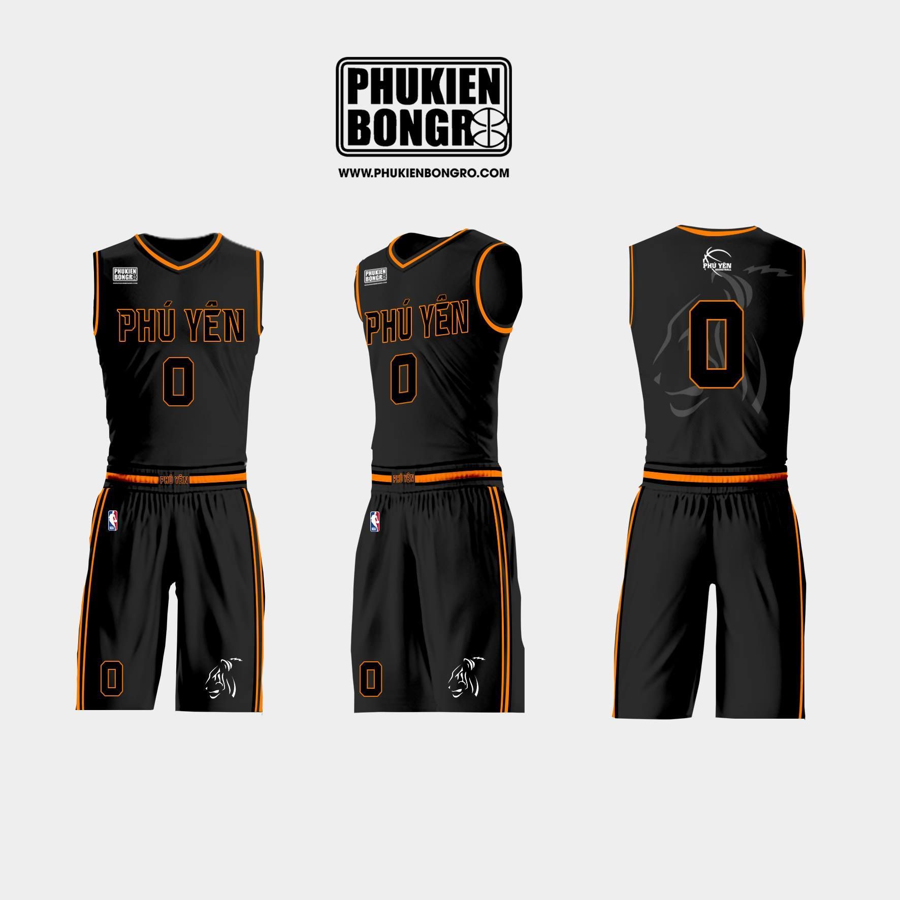 Đồng phục bóng rổ thiết kế Phú Yên