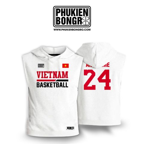  Áo Bóng Rổ Khởi Động Hoodie Việt Nam Basketball – Hoodie For WarmUp 