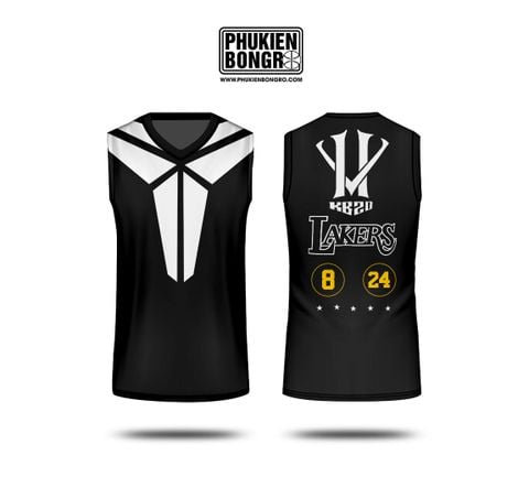  Ao tập bóng rổ - Tanktop Kobe Bryant 24 8 