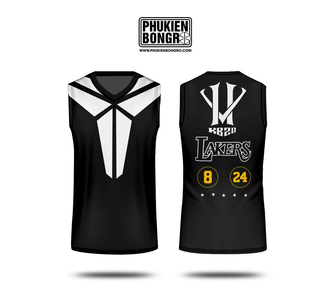 Ao tập bóng rổ - Tanktop Kobe Bryant 24 8