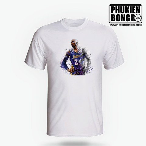  Áo Phông Bóng Rổ Kobe Bryant 24 