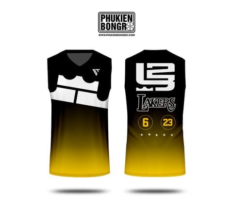  Ao tập bóng rổ - Tanktop Lebron James 6 23 