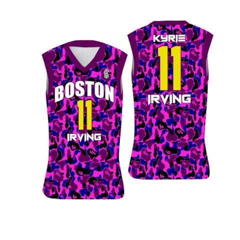  Áo phông bóng rổ tanktop Boston 11 Irving 