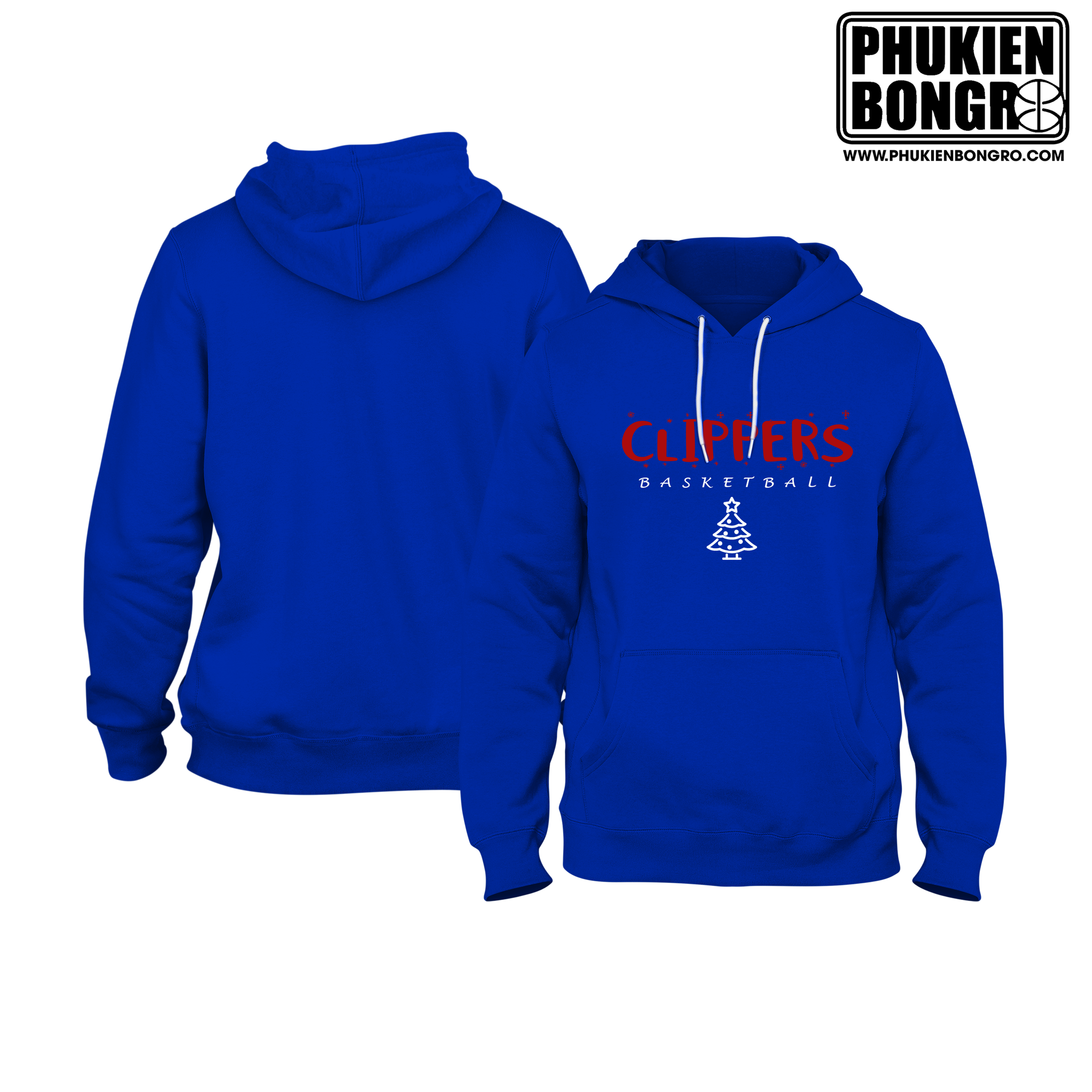 Áo Khoác Hoodie Bóng Rổ Los Angeles Clippers