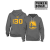 Áo khoác hoodie bóng rổ GSW Golden State Warriors Curry