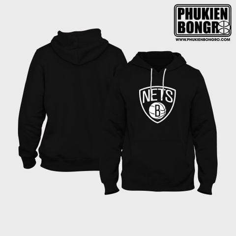  Áo Khoác Hoodie Bóng Rổ Brooklyn Nets 