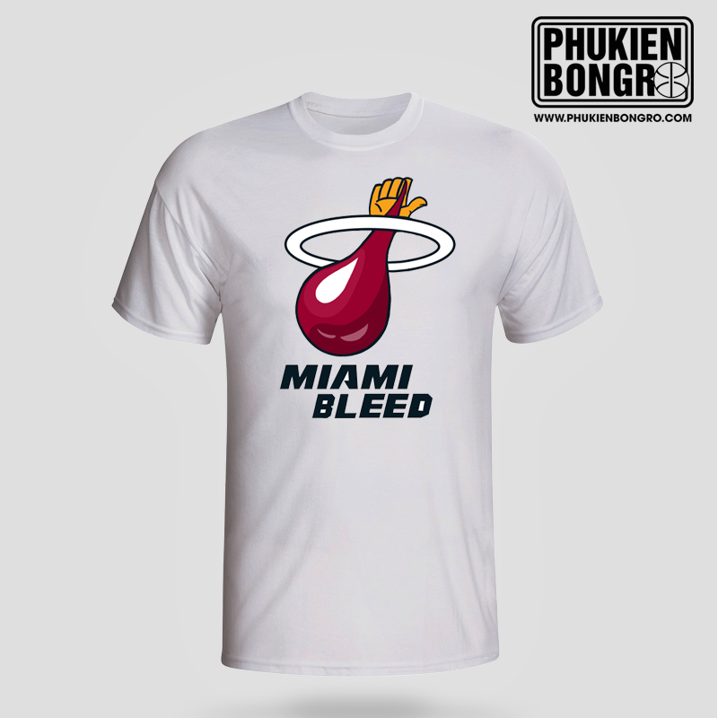 Áo phông bóng rổ Miami Bleed