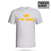 Áo phông bóng rổ LB Lebron James I'm King