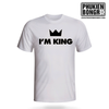 Áo phông bóng rổ LB Lebron James I'm King