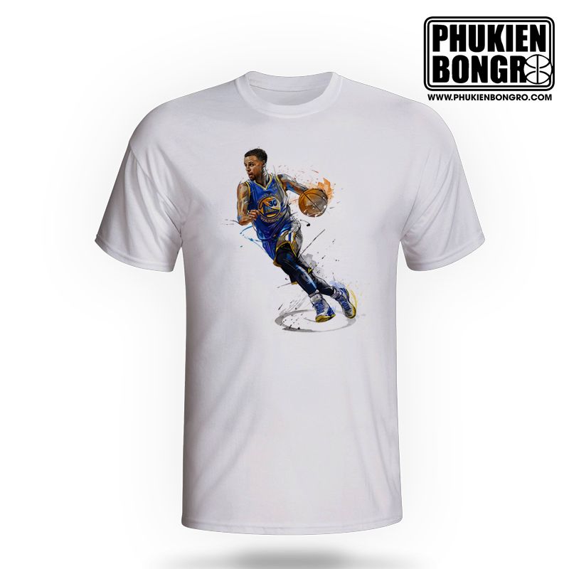 Áo Phông Bóng Rổ GSW Golden State Warriors Curry 30