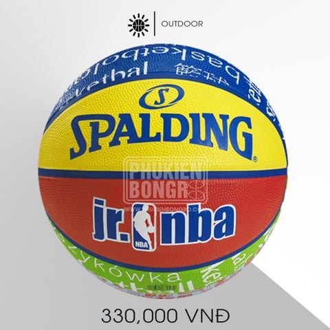  Banh Bóng Rổ SPALDING Jr NBA Rubber 