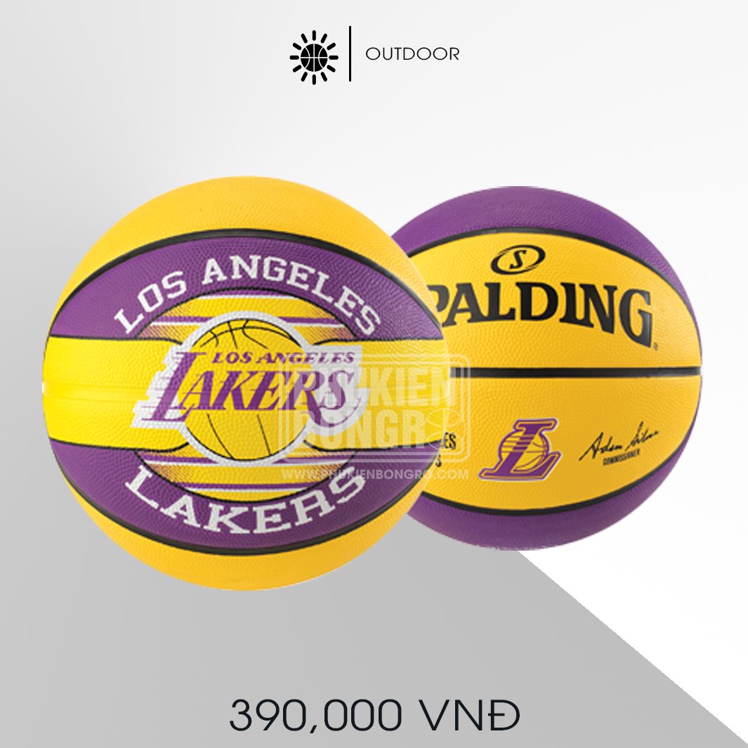 Banh Bóng Rổ SPALDING NBA LAKERS