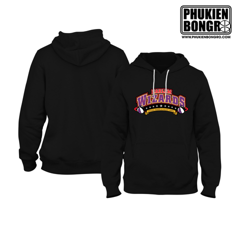  Áo khoác hoodie bóng rổ HARLEM WIZARDS 