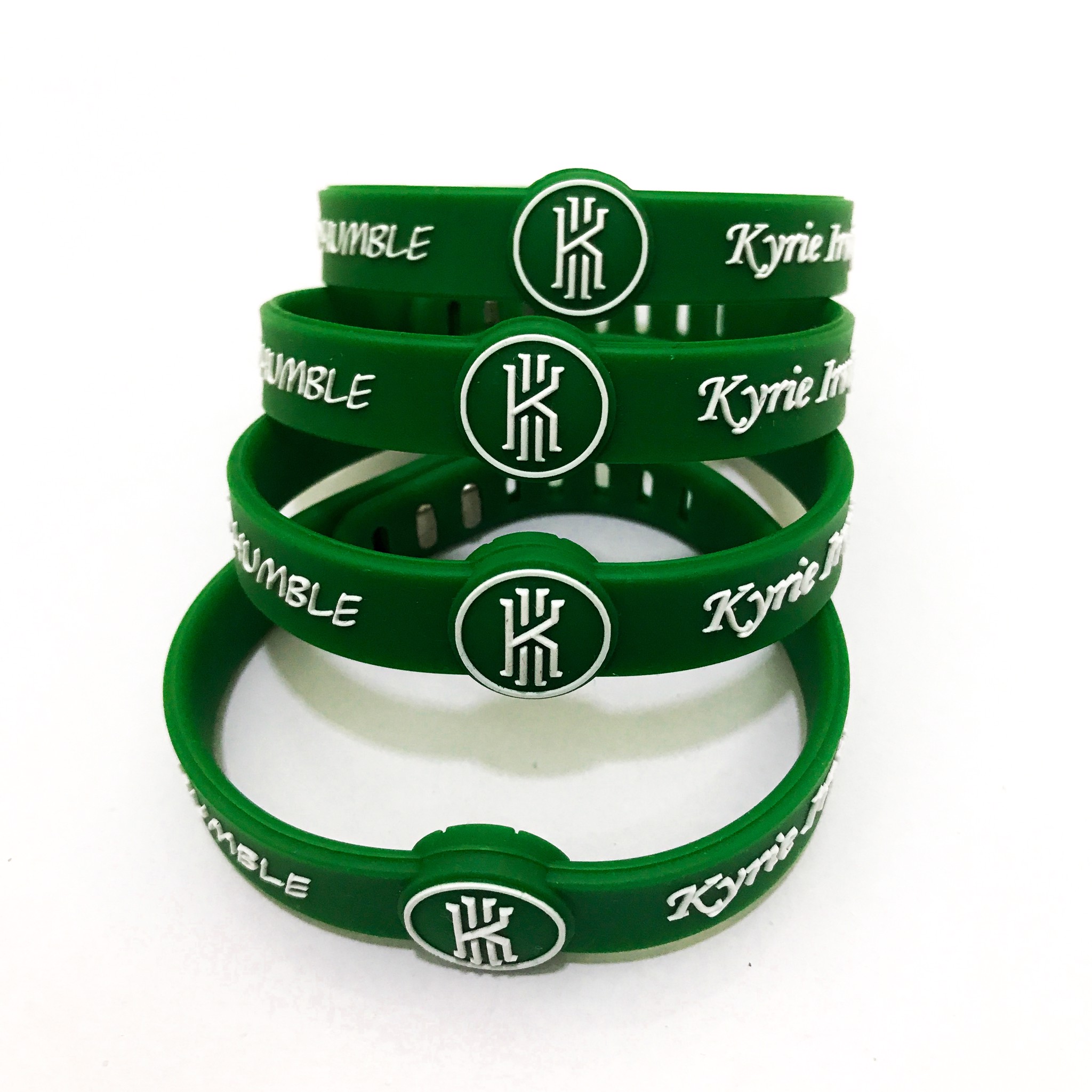 Vòng tay bóng rổ có nút Kyrie Irving xanh lá