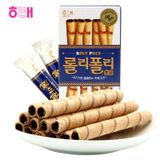 Bánh Rolly polly(socola) Hàn Quốc 62g / 해태)롤리폴리(초코)