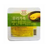 CỦ CẢI MUỐI CẮT LÁT HÀN QUỐC 220G - 맛 단무지