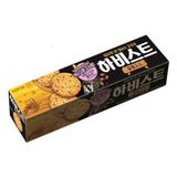 Bánh Quy Vừng Đen Harvest Lotte Hàn Quốc 100g/ 하비스트 달콤고소 단품 100g