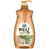 Nước Rửa Chén Hương Mơ CJ Lion Hàn Quốc 1kg/참그린 매실 청정설거지 (주방세제) 용기