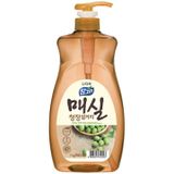 Nước Rửa Chén Hương Mơ CJ Lion Hàn Quốc 1kg/참그린 매실 청정설거지 (주방세제) 용기