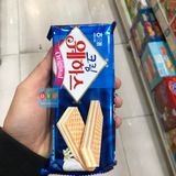 Bánh Kem Xốp Cream Wafer Haitai Hàn Quốc 50g /웨하스(크림) 8801019307089