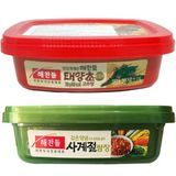 Combo 1 Hộp Tương Ớt Gochujang Taeyangcho 200G và 1 Hộp Tương Chấm Thịt Nướng Ssamjang CJ 170G