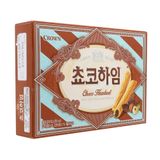 Bánh Quế Crown Choco Heim (Cream Wafers with Hazelnuts) Hộp142 Gram - Nhập Khẩu Hàn Quốc