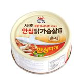 Thịt Gà Ăn Liền Đóng Hộp Sajo 90Gram ( 60 Kcal ) - Nhập Khẩu Hàn Quốc