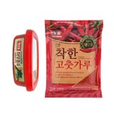 Combo 1 Gói Bột Ớt Nongwoo Chakhan 500G và 1 Hộp Tương Ớt Gochujang Taeyangcho 200G - Nhập Khẩu Hàn Quốc