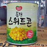 Dongwon - Ngô Ngọt (Bắp Ngọt) Đóng Hộp Hàn Quốc 3 Kg