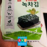 Lá Kim Ăn Liền Vị Trà Xanh Và Oliu Hàn Quốc Sung Gyung 36g (4g x 9 gói)