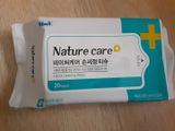 Khăn Vệ Sinh Tay Nature Care Hàn Quốc 60g ( 20 chiếc) /네이처케어 손세정 티슈