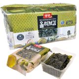 Rong biển sấy dầu olive Dongwon gói 5g (9 gói)