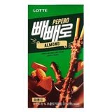 BÁNH PEPERO Double Dip Lotte Hàn Quốc 37g / 롯데)아몬드빼빼로