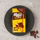 Que Pepero Trần Nhân Socola Lotte Hàn Quốc 50g / 롯데) 누드 초코 빼뺴로 50g