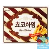 Bánh Quế Crown Choco Heim 284g Nhập Khẩu Hàn Quốc | 해태크라운 쵸코하임*대 284g