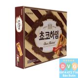 Bánh Quế Crown Choco Heim 284g Nhập Khẩu Hàn Quốc | 해태크라운 쵸코하임*대 284g