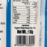 Bột Mì Đa Dụng Hữu Cơ ( Organic Wheat Maida ) Parliament 1kg - Nhập Khẩu Ấn Độ