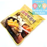 Bánh Gạo Tokbokki Nhân Bí Đỏ Ngọt 500g Nhập Khẩu Hàn Quốc /칠갑) 단호박떡볶이