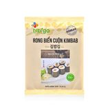 Combo 15 Lá Kim Cuốn Kimbab (3 Tệp 5 Lá) + Mành Cuốn KimBab Dẹp Tre Xanh - Nhập Khẩu Hàn Quốc