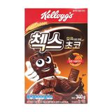 Ngũ Cốc Ăn Sáng Kellogg Choco Chez 340g / 켈로그)첵스초코