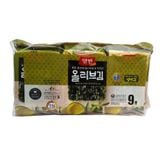 Combo 9 Gói Tảo Biển Dongwon Với Dầu Olive (5g / Gói)