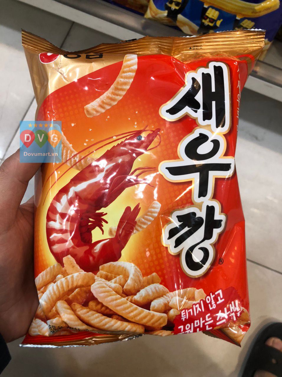 Bim bim tôm Nongshim Hàn Quốc 90g / 농심) 새우깡 90g 8801043035989 ...